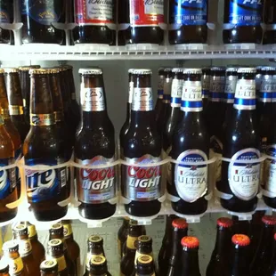 A wide variety of beer &amp; wine