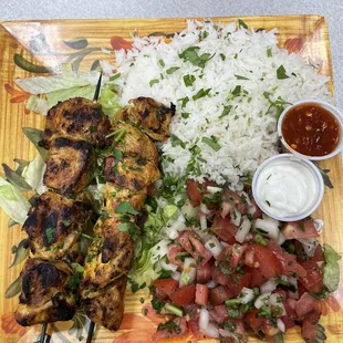 Chicken Kabob (2 Skewers)