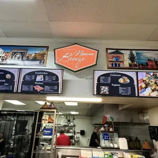 In the foodcourt of Apna Bazaar