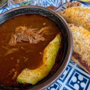 Birria broth
