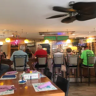 Cute little bar area!