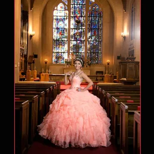 Book your Quinceinera here at Morris Chapel