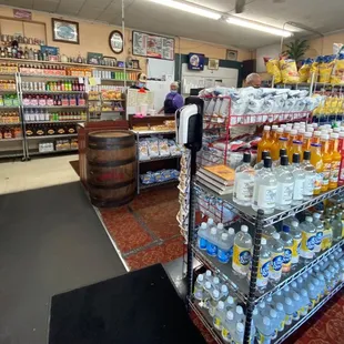 Lunch to go from Morris' Deli - ham and turkey and cheese on sourdough with German potato salad