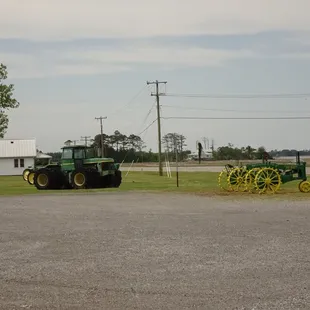 Coming from the south look out for the tractors near the entrance
