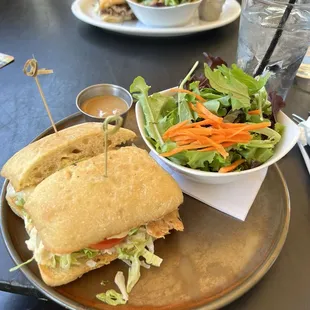 Spicy Chicken Aioli Sandwich