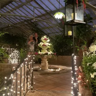 Wedding in our conservatory