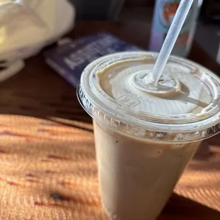 lavender fields latte