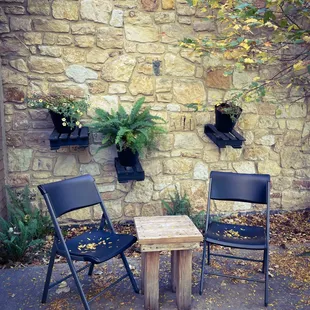 Outside seating