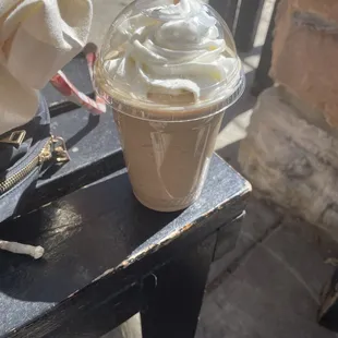 Vanilla frappe- Yum!