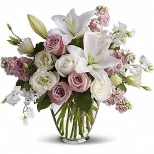 Williamsburg's Best Florist- Morrison's Isn't it Romantic Bouquet- $97.95 www.morrisonsflowersandgifts.com