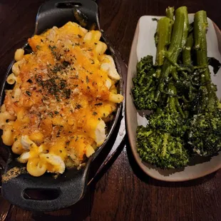Mac n cheese/ broccoli