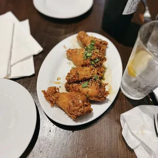 Glazed Sesame Ginger Wings