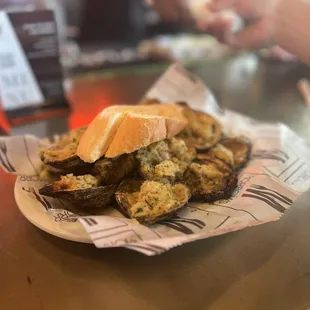 Charbroiled Oysters
