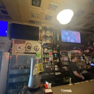 Bar Boosie slushy machine