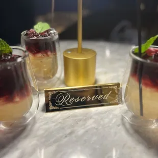 We loved the bartenders specialty drink