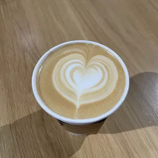 Maple nut latte