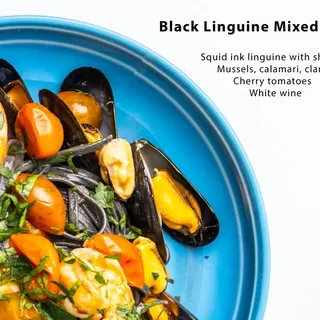 Black Linguine Mixed Seafood