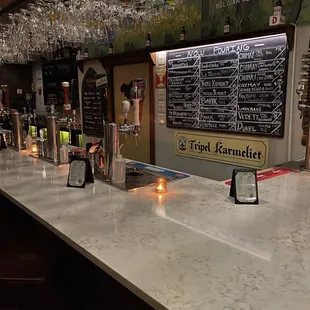 Immaculate bar with plenty on tap