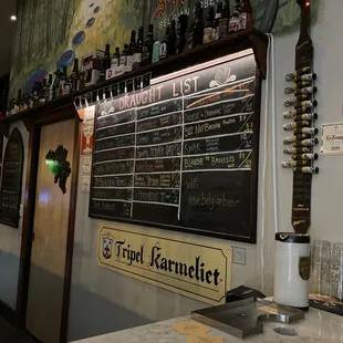 Draft menu