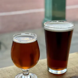 Ky Bourbon Barrel Ale and Smithwicks