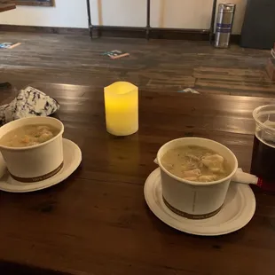 Chicken and dumplings soup