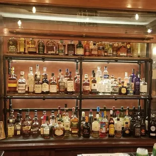 the bar
