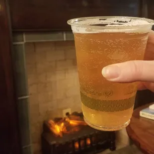 Cider by the fire