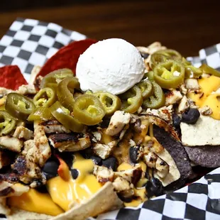 nachos, food