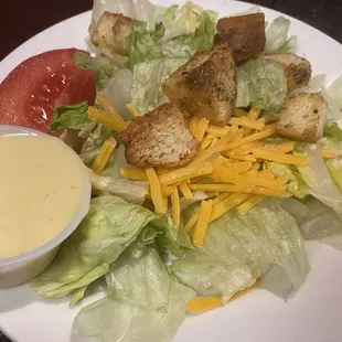 Salad with Honey Mustard