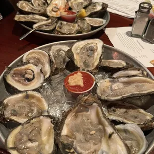 Oysters $10.30 a dozen