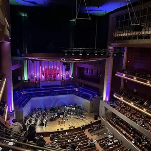 View from the top during intermission