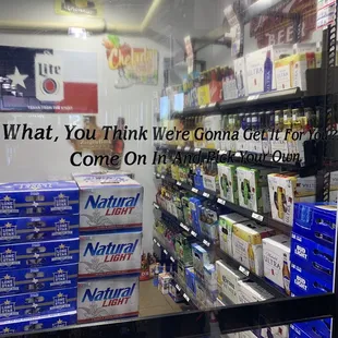 Read this- will have to zoom in- where else can you sample while you shop?