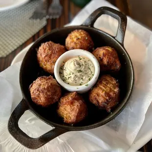 Crawfish Hush Puppies!