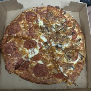 Pepperoni pizza