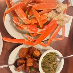 Snow crab legs