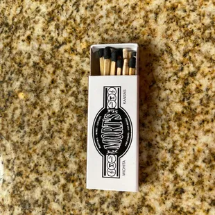 matches in a box