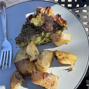 Frittata with rosemary potatoes