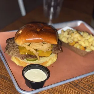 Burnt ends meatloaf sandwich