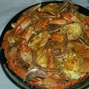 Garlic Butter Crabs