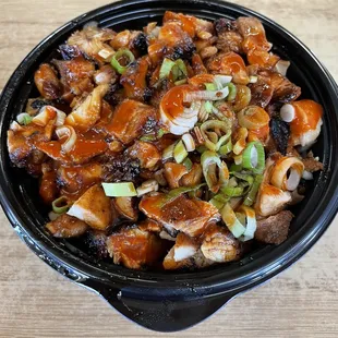Medium chicken teriyaki bowel
