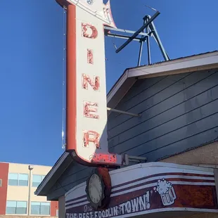 the neon sign