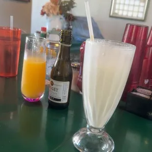 Vanilla malt and mimosa!