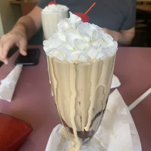 Yummy milk shake. Must have!