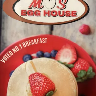 Menu cover