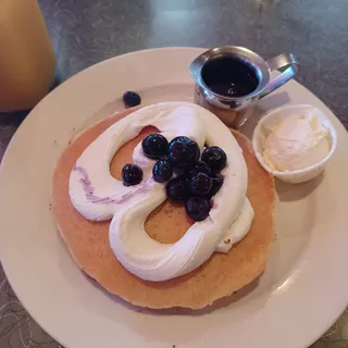 (1) Blueberry Ricotta Pancake