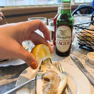 Oysters on The Half Shell