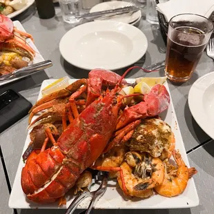 Captains catch + crab legs