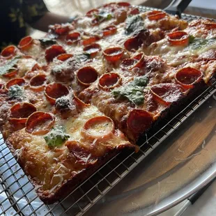 Pepperoni Square Pies