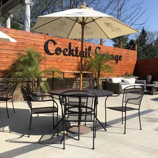 Great patio