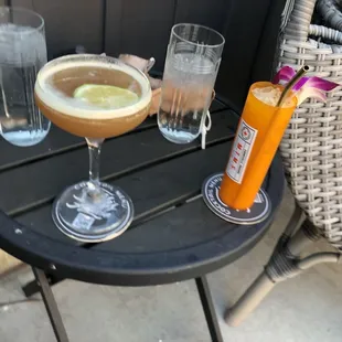The painkiller has a prescription label on it.